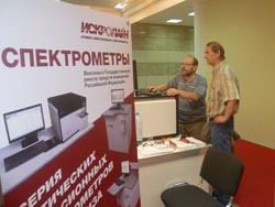 Стенд компании "Промоптоэлектроника" на московской выставке Металлургия.Литмаш 2013